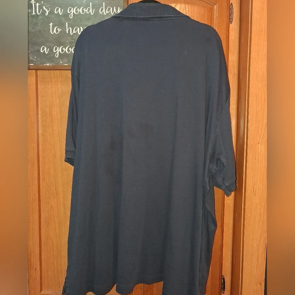 Polo by Ralph Lauren Men's Dark Blue Polo Shirt In A Size 4XB. Preppy